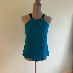 Teal Milly Tank-Blouse